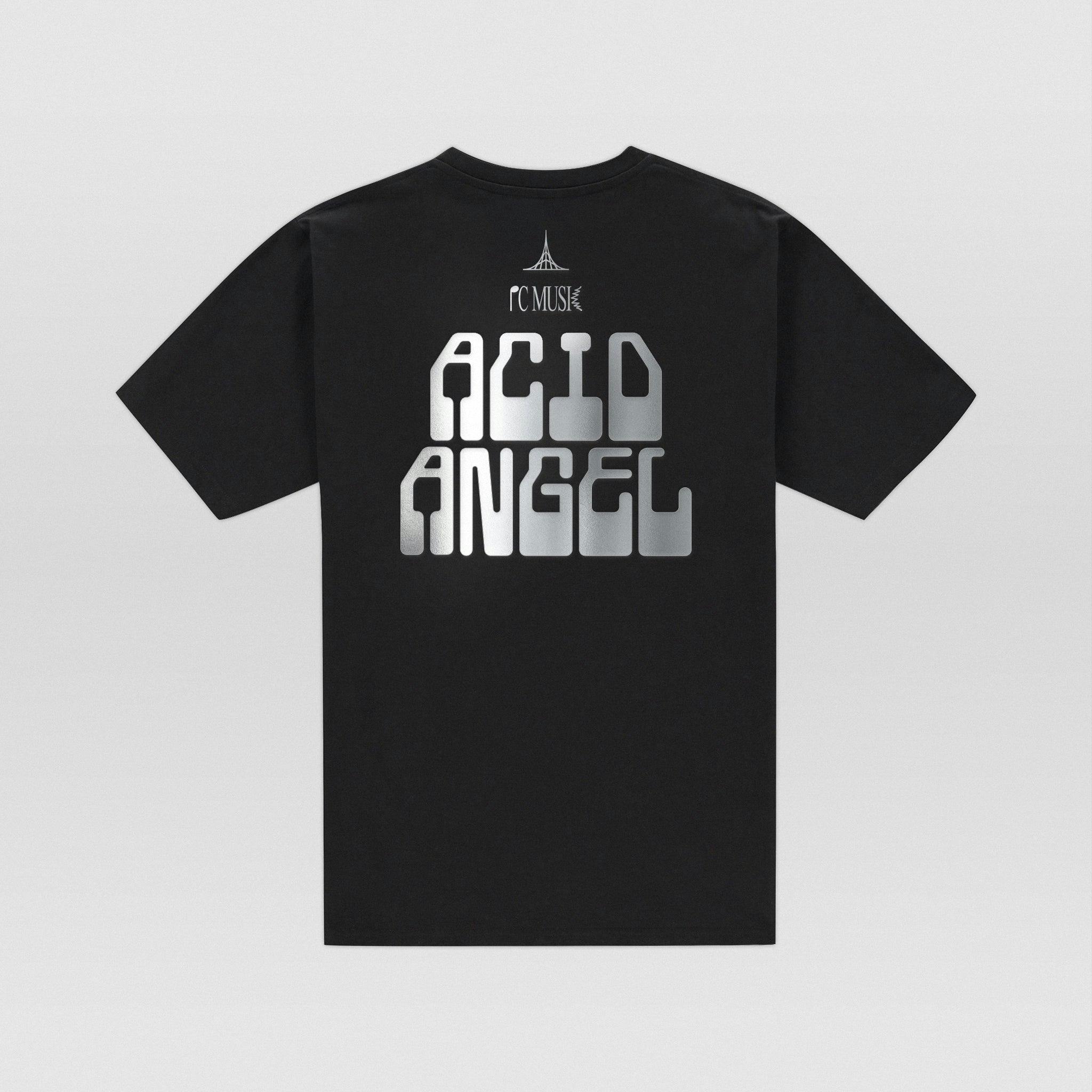 A. G. Cook - Being Harsh/Acid Angel T-Shirt (Silver Edition) - 7G_Tee_Back