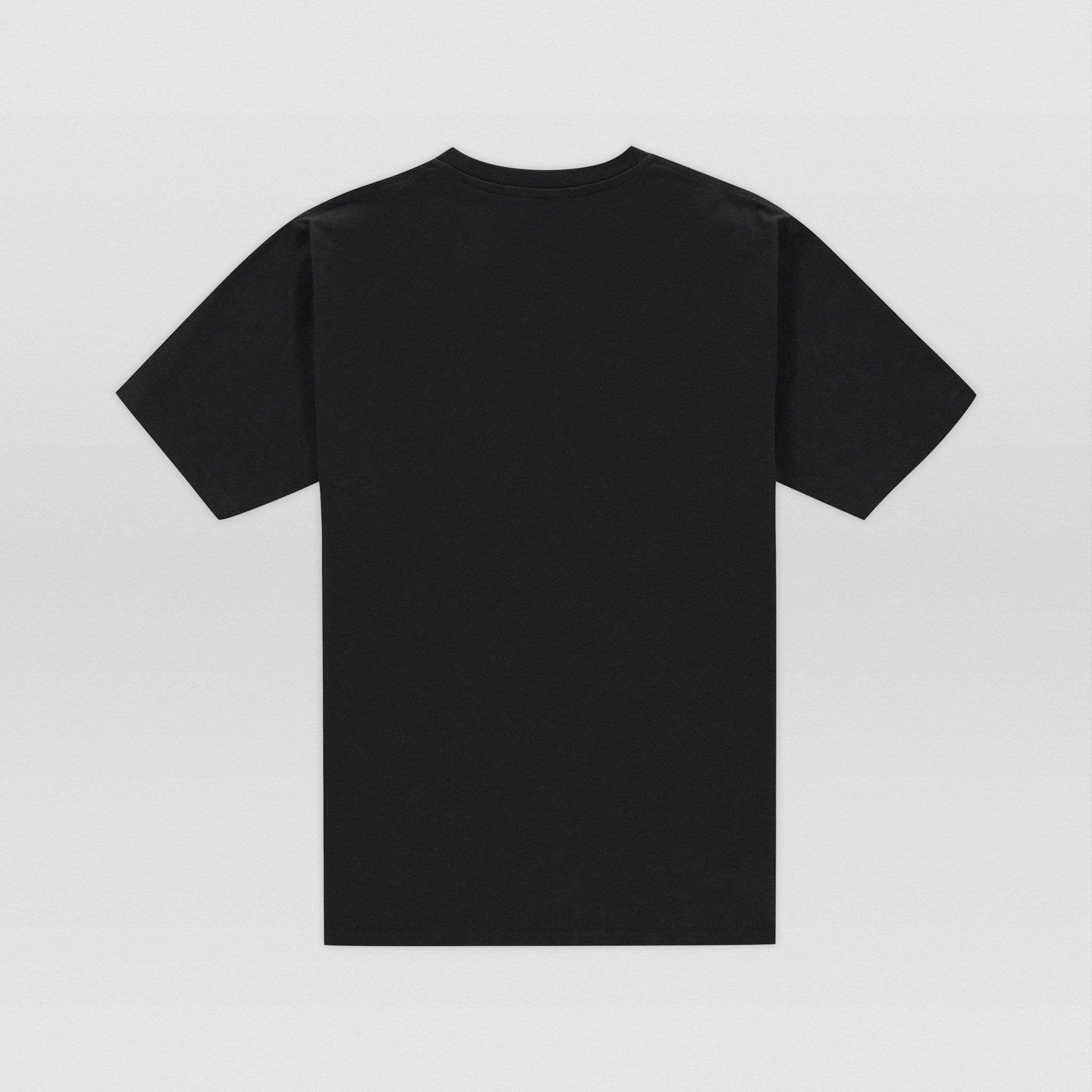 PERSONAL COMPUTER MARKET Embroidered Black T-Shirt