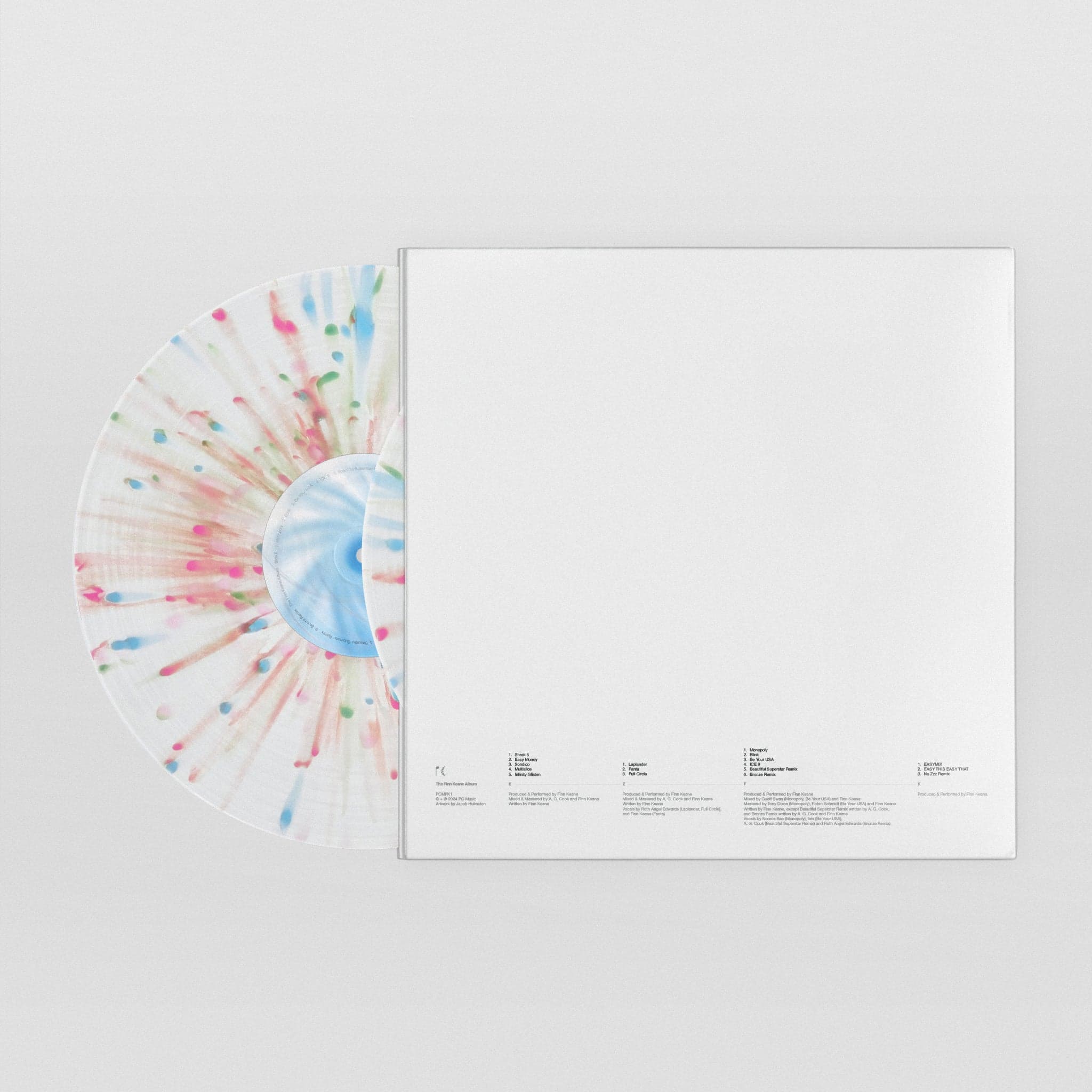 Finn Keane - The Finn Keane Album (Splatter Vinyl) - TheFinnKeaneAlbumLP_Back